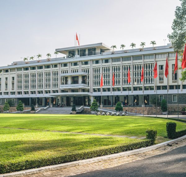 The architecture of Independence Palace, Ho Chi Minh City
